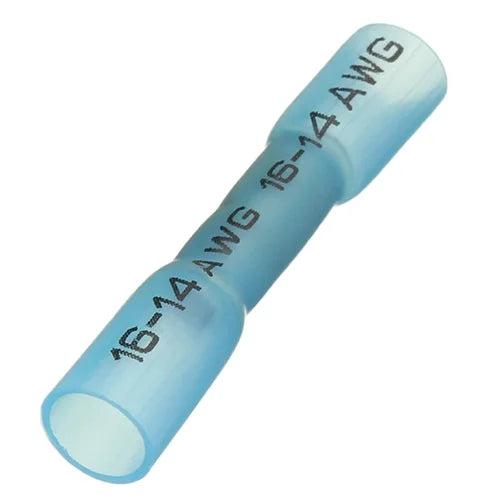 Blå krympemuffe til kanttråd 1,5-2,5 mm med gel